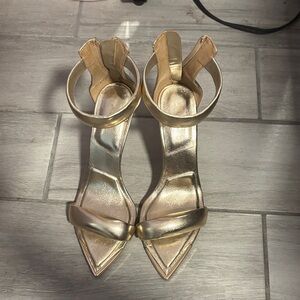 Aldo Shimmering Gold Women's Heels
